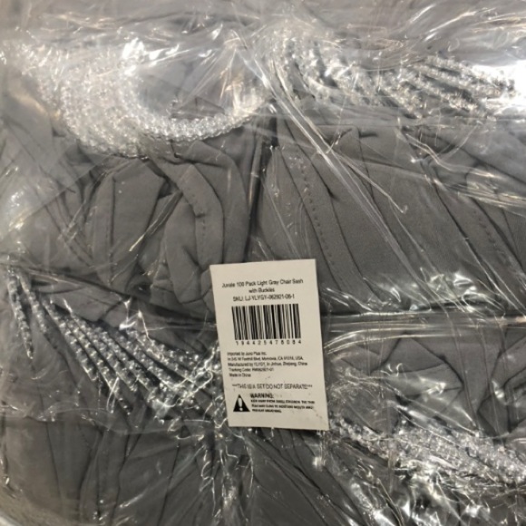 Chair Sashes for parties, weddings, quincenieras, etc. (Qty: 100) - Picture 2 of 2